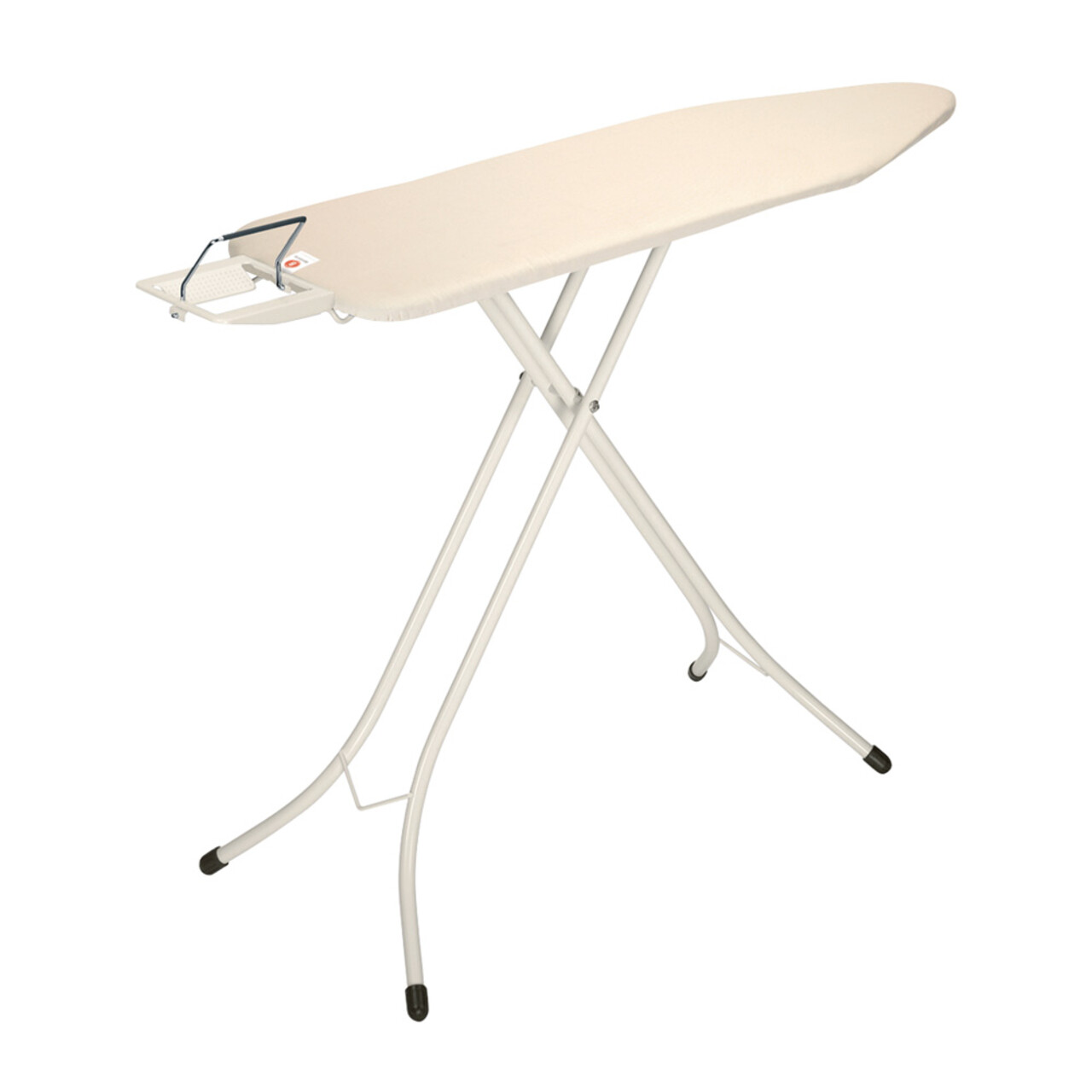 Masa de calcat, Brabantia B, Ecru, 124x38 cm, 7 pozitii de reglare, otel/bumbac - imagine 3